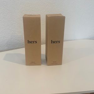 Woman's hair new hers never open shampoo conditioner